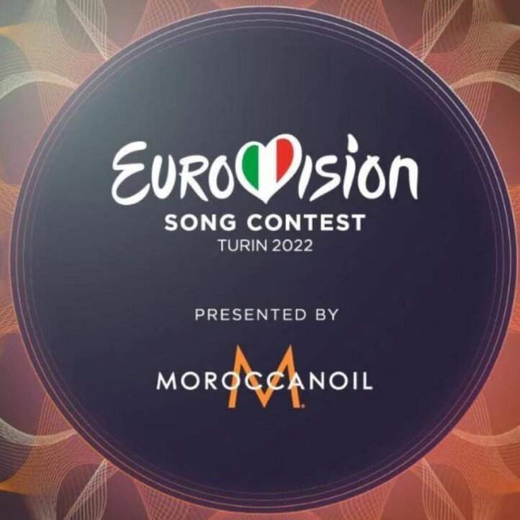 eurovision song contest 2022 logo 10,12,14 maggio 2022 a torino
